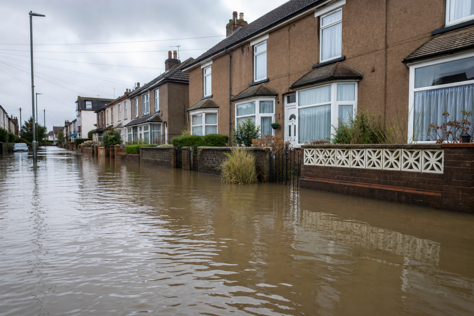Cover for the guide: Flooding and drainage in planning objections