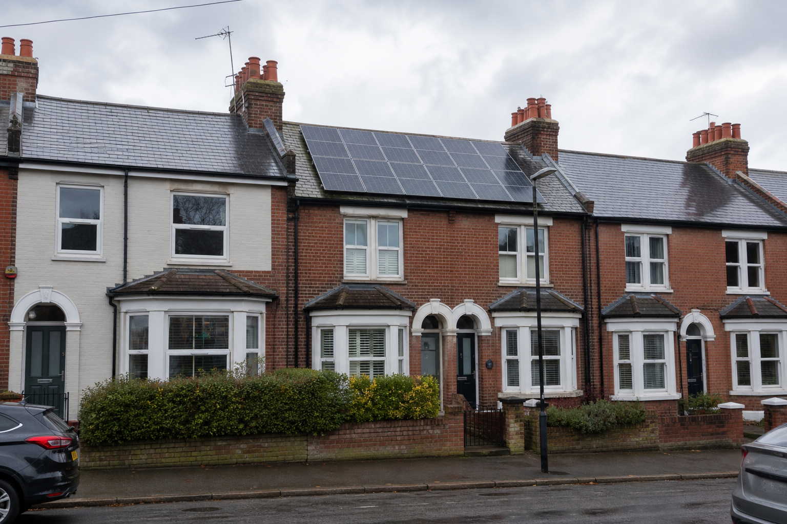 Cover for the guide: Solar panels and planning: neighbour perspectives